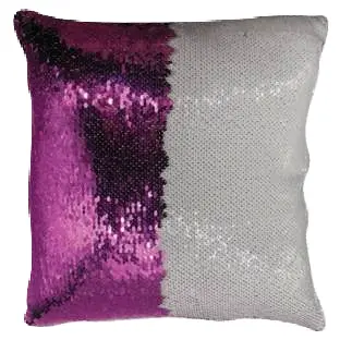 Sequins Pillow Case Pink and white 400x400 SB994.webp