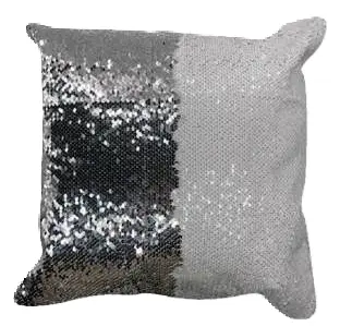 Sequins Pillow Case Siver and white 400x400 SB991.webp