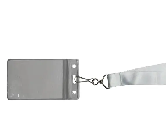Nametag lanyard white portrait SB439.webp