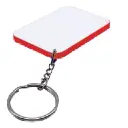 Keyring polymer red rectangle SB1002.webp