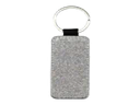 Keyring PU glitter rectangle