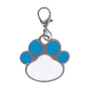 Dog tag paw blue SB454.webp
