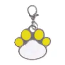 Dog tag paw yellow SB456.webp