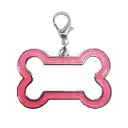 Dog tag bone pink SB433.webp
