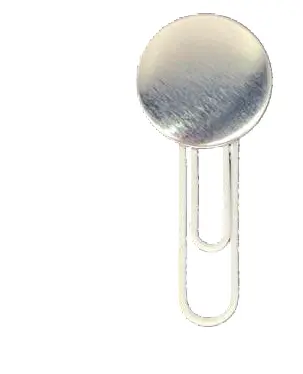 Paper clip white 25 SB2030.webp