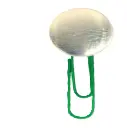 Paper clip green 25 SB2033.webp