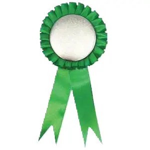 Badge rosette green SB2111.webp