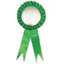 Badge rosette green SB2111.webp