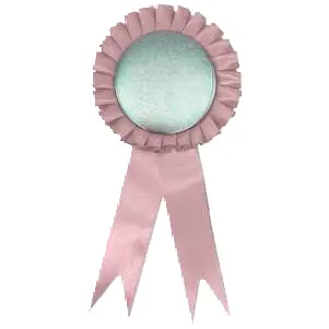 Badge rosette pink SB2112.webp