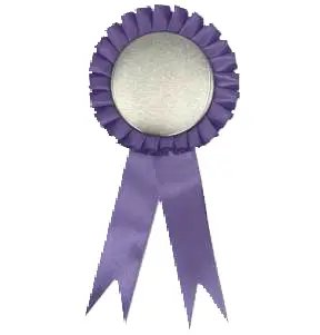 Badge rosette purple SB2115.webp