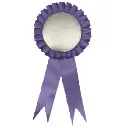 Badge rosette purple SB2115.webp