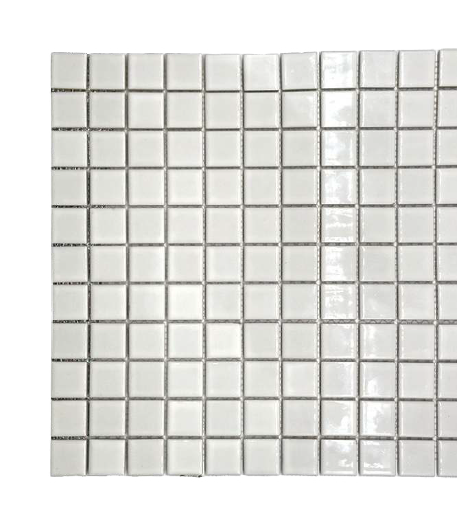 Ceramic tile mosaic 121 piece