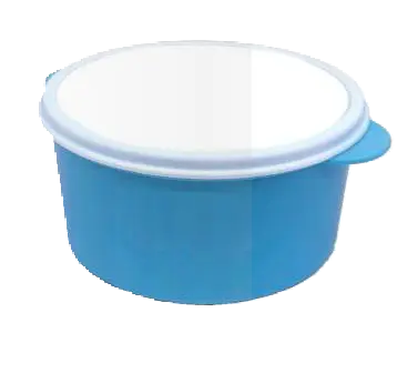 Lunch box Round (Blue)