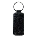 Keyring PU glitter rectangle