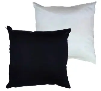 Solid color pillow case + pillow (340x340)