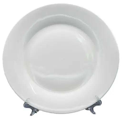 Plate with stand 10"