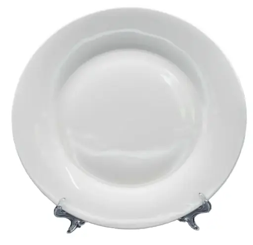 Plate with stand 8"