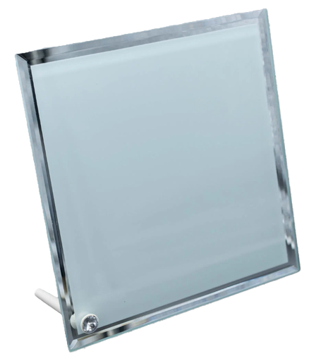 Photo display glass mirror 200x200