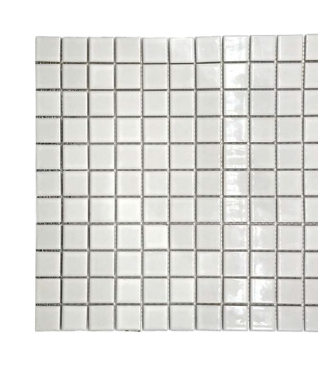 Ceramic tile mosaic 121 piece