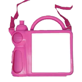 Lunch box with bottle