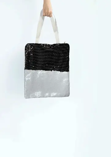 Tote bag sequins